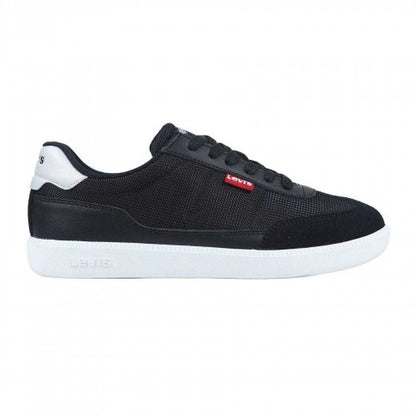 Front - Levis Childrens/Kids Jackson Leather Flat Trainers