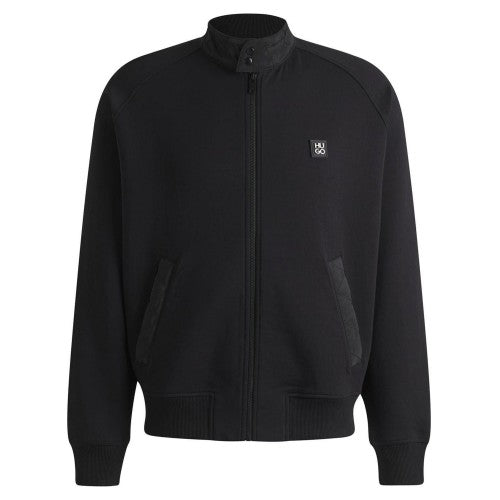Front - Hugo Mens Diwano Fleece Jacket
