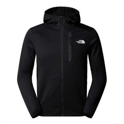 Front - The North Face Mens Mountain Athletics Full Zip Hoodie