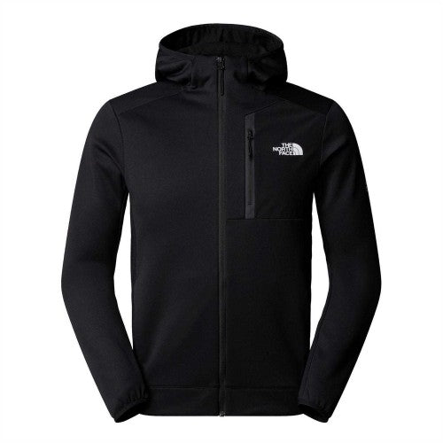 Front - The North Face Mens Mountain Athletics Full Zip Hoodie