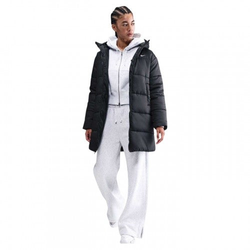 Front - Nike Womens/Ladies Sportswear Classic Therma-Fit Hooded Loose Parka