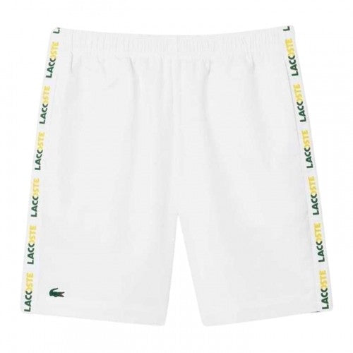 Front - Lacoste Mens Stripe Tennis Shorts