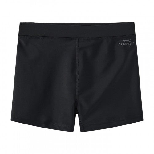 Front - Slazenger Boys Logo Swimming Trunks