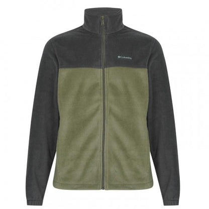 Front - Columbia Mens Steens Walking Fleece Jacket