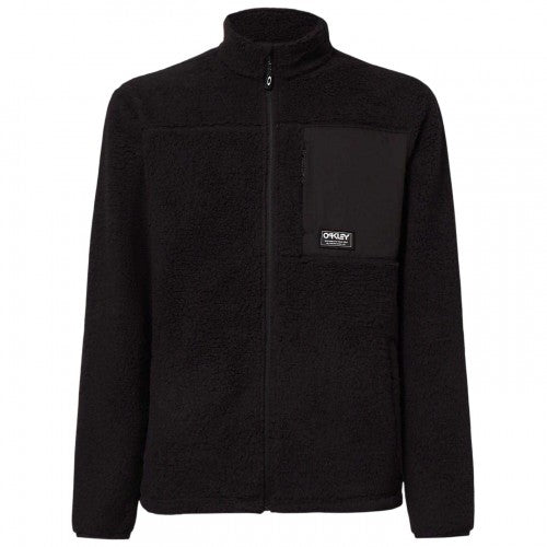 Front - Oakley Mens Sherpa Fleece Jacket