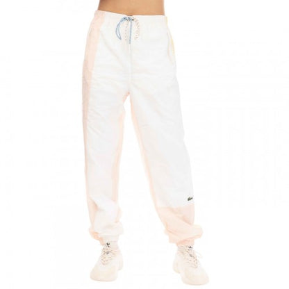 Front - Lacoste Womens/Ladies Colour Block Slim Joggers