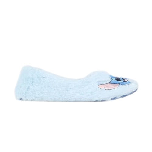 Front - Lilo & Stitch Womens/Ladies Stitch Fluffy Slippers