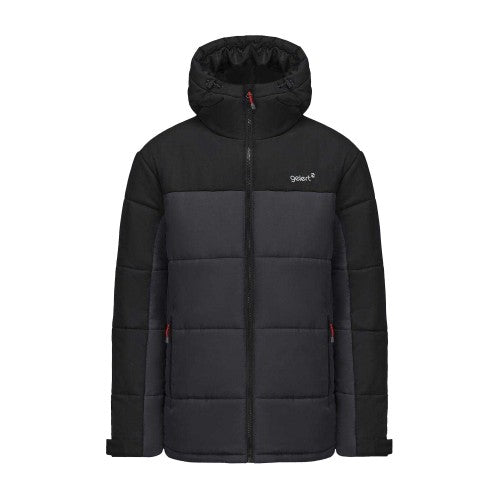 Front - Gelert Childrens/Kids Colour Block Hooded Puffer Jacket