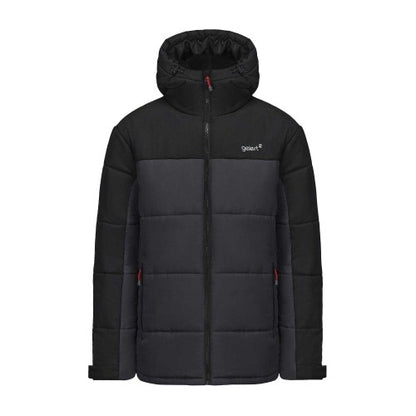Front - Gelert Childrens/Kids Colour Block Hooded Puffer Jacket