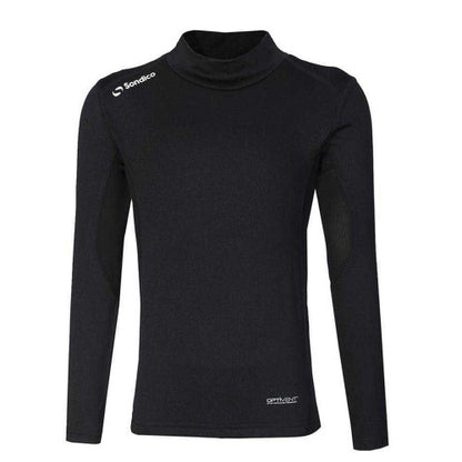 Front - Sondico Childrens/Kids Mock Neck Base Layer Top