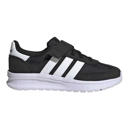 Front - Adidas Childrens/Kids Run 70s 2.0 Retro Cloudfoam Trainers