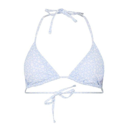 Front - Jack Wills Womens/Ladies Triangle Bikini Top