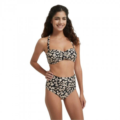 Front - Be You Womens/Ladies Animal Print Bikini Top