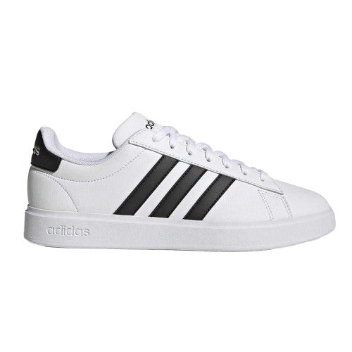 Front - Adidas Mens Grand Court 2.0 Trainers
