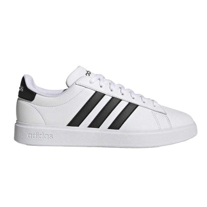 Front - Adidas Mens Grand Court 2.0 Trainers