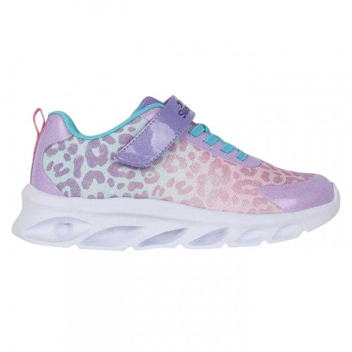 Front - Slazenger Childrens/Kids Alie 2.0 Holographic Leopard Trainers
