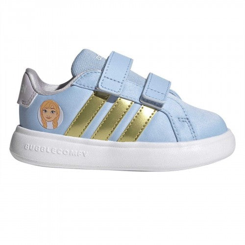 Front - Adidas Toddler Anna Frozen Trainers