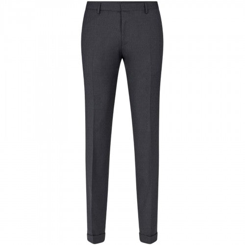 Front - Boss Mens Extra-Slim Trousers