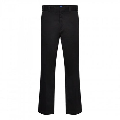 Front - Hugo Mens Cotton Blend Suit Trousers
