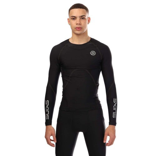 Front - Skins Mens Series-3 Long-Sleeved T-Shirt