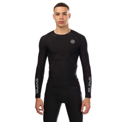 Front - Skins Mens Series-3 Long-Sleeved T-Shirt