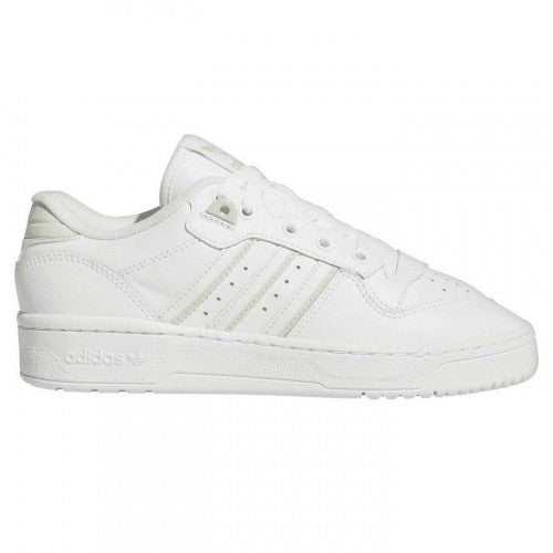 Front - Adidas Womens/Ladies Rivalry Leather Trainers