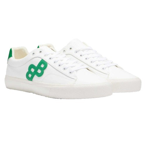 Front - Boss Unisex Adult Aiden Leather Trainers