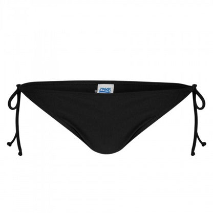 Front - Zoggs Womens/Ladies Side Tie Bikini Bottoms