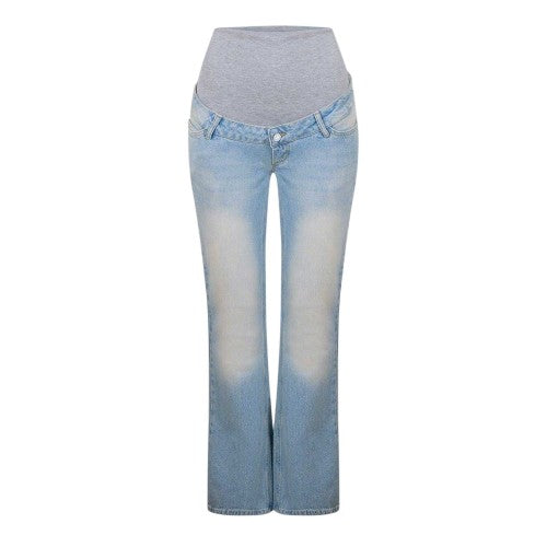 Front - Mamalicious Womens/Ladies 5 Pockets Maternity Jeans