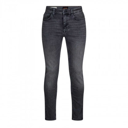 Front - Boss Mens Delaware Denim Mid Rise Slim Jeans