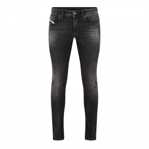 Front - Diesel Mens Sleenker Organic Cotton Skinny Jeans
