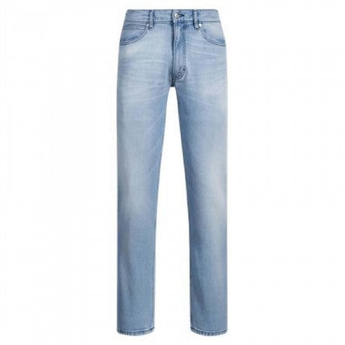 Front - Hugo Mens 708 Denim Slim Jeans