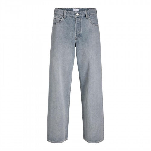 Front - Jack And Jones Mens Dave Classic 244 Wide Leg Jeans