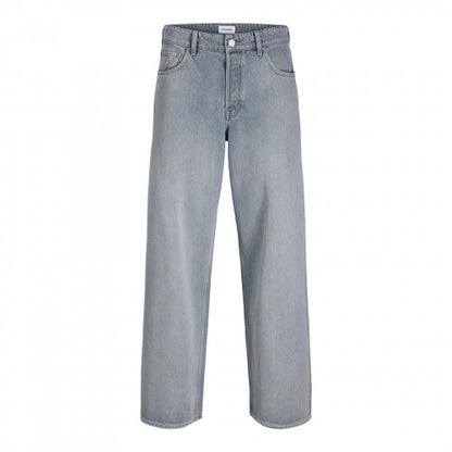 Front - Jack And Jones Mens Dave Classic 244 Wide Leg Jeans