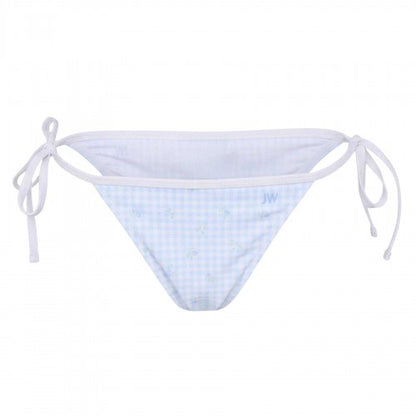 Front - Jack Wills Womens/Ladies Gingham Bikini Bottoms