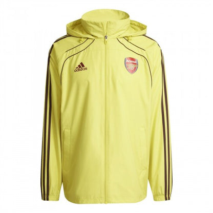 Front - Adidas Mens 2024/2025 Arsenal FC Windbreaker