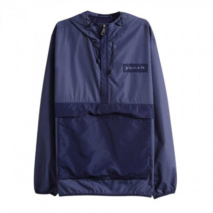 Front - Farah Mens Colour Block Relaxed Fit Anorak