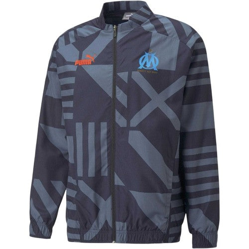 Front - Puma Mens Geometric Anorak