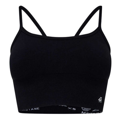 Front - 4th & Reckless Womens/Ladies Jenna Sports Bra