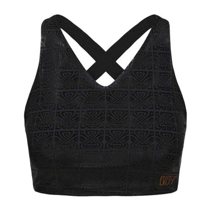 Front - Biba Womens/Ladies Move V Neck Sports Bra