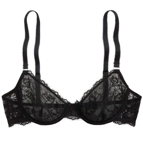 Front - Ralph Lauren Womens/Ladies Demi Lace Bra