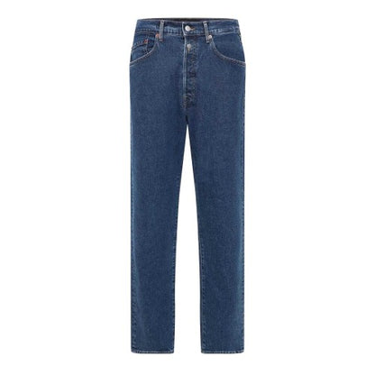 Front - Replay Mens Cotton Straight Jeans