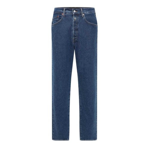 Front - Replay Mens Cotton Straight Jeans