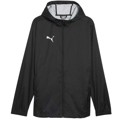 Front - Puma Mens TeamFinal Waterproof Lightweight Anorak