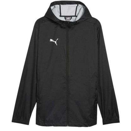 Front - Puma Mens TeamFinal Waterproof Lightweight Anorak