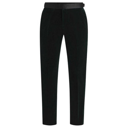 Front - Boss Mens Tuxedo Trousers