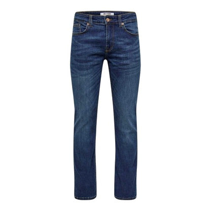 Front - Only and Sons Mens 5 Pockets Tapered Jeans