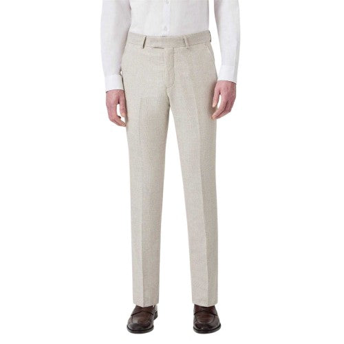 Front - Twisted Tailor Mens Slim Trousers