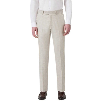 Front - Twisted Tailor Mens Slim Trousers