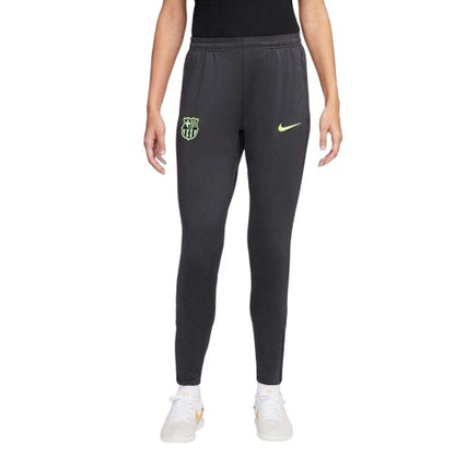 Front - Nike Womens/Ladies 2024/2025 FC Barcelona Tapered Tracksuit Bottoms